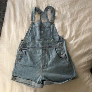 Levi’s Short Overalls.